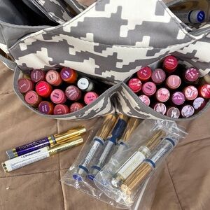 Lipsense Long Lasting Lip Color Lot including Glosses et al as pictured..